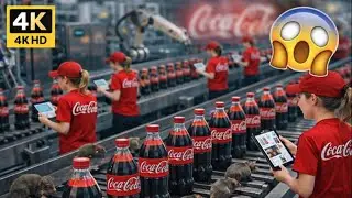 EXPOSED! Inside the Factory: The Giant Coca-Cola Classic Processing Plant (Satisfying AI ASMR)