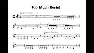 To Much Rosin! - Violin Star 1