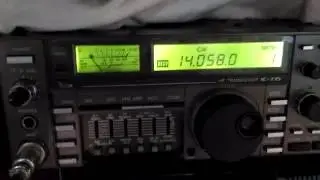 Icom 735 Vs Icom 7300 CW on 20 meters - IW2NOY