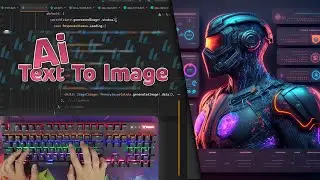 Asmr Programming - Ai Text To Image App Coding With Flutter