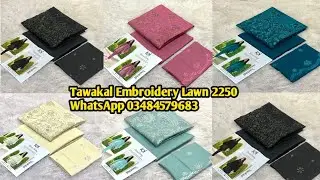 Tawakal Embroidery Lawn wholesale rate Sale | Winter dress | #fashion#dress#design