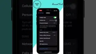 How to turn on (enable) Voice & Data 2G in iPhone | iOS 15 | Apple iPhone Xs - Naveed Tech #iOS #2G