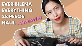 EVER BILENA 38 PESOS HAUL + GIVEAWAY