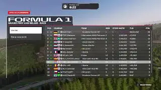 F1 2024 LRN Esport EWS op Belgi&euml;