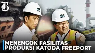 Jokowi Resmikan Smelter Freeport dan Amman, Indonesia Jadi Produsen Katoda Top Dunia