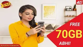 Mobilink Jazz Unlimited Free Internet New Trick 2019 || Jazz warid free internet 2019