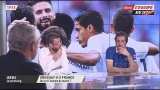 DEBRIEF URUGUAY - FRANCE (0-2) QUART DE FINALE COUPE DU MONDE RUSSIE 2018