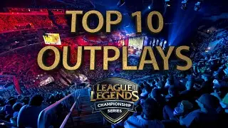 Top 10 Best NA LCS Outplays (Week 4)
