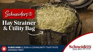 Schneiders&reg; Hay Strainer & Utility Bag | Multi-Use Barn Essential