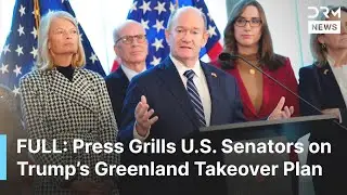 FULL Q&A: Reporters Confront U.S. Senators Over Trump&rsquo;s Greenland Claims at Copenhagen Presser |AC1B