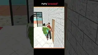 papa ko jail🔒 me daal diya 😱             ..#gaming #indiantheftauto #gta