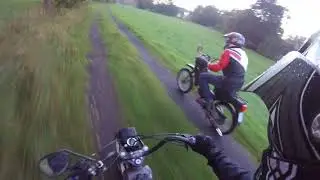 Mofa Offroad + Wheelies Hercules Prima 5 & MX1