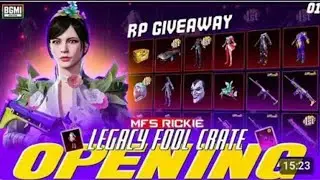 M4 Fool Crate Opening Bgmi | Legacy Loot Crate Opening | The Fool set Forest Elf set / Part 1