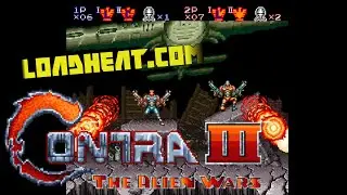 Contra 3 Coop Play Through Gameplay