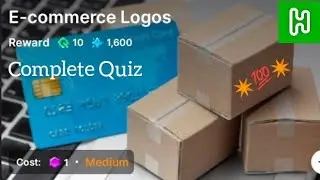 E-Commerce Logos Quiz Answer | HichApp | Earn in Pound | Joining Link Available in Description | GK