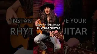 INSTANTLY improve your Rhythm Guitar playing! 🎸#guitarlesson #guitartutorial #shorts