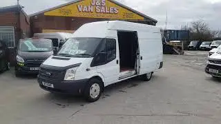 FORD TRANSIT XLWB JUMBO 2013 13 REG 125PSI 6 SPEED DIESEL 103,000 &pound;8995 NO VAT 0161 432 3679 SK56PH