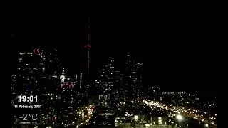 CN TOWER TORONTO DOWNTOWN LIVE VIEW LOFI MUSIC