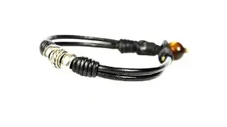 #WrapBracelet Genuine Leather Bracelet #Armband #Wristband #Handmade #Anklet #Necklace