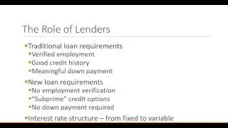 Financial Institutions and Markets:  Market Failure, Crises, and Regulation