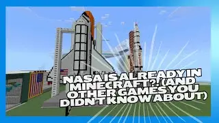 NASA Is Already in Minecraft?! (And Other Games You Didn&rsquo;t Know About) 🚀🎮 with @aleahfinalgirl​