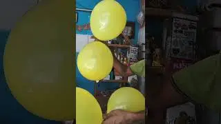 easy way to make balloons cluster #balloons #eventplanner #decoration #subscribe #trending