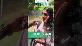 RRB NTPC EXAM 2025 Student's Review । 5th June। RRB NTPC Review। RRB NTPC 2025 Analysis #rrbntpc
