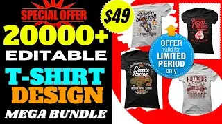 Super Tshirt Design Bundle chep price 2020