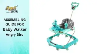 How to fitting Baby Walker Unboxing and Assembly (Dash Super) Baby walker Angry bird