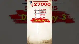 Cube root of 27000 / 27000 ka ghanmul /  #maths  #shorts #cuberoot #mathsshorts