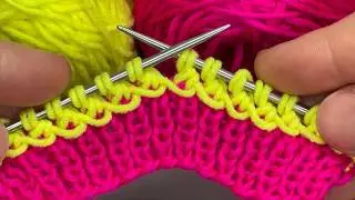 Was ist das für ein Wunder! Wie einfach es ist zu stricken!