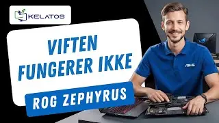 Hvordan fikser jeg ASUS ROG Zephyrus S GX701 med vifte som ikke fungerer? Viftebytte