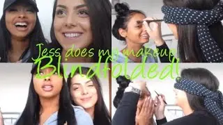 Jess does my makeup blindfolded | JaydePierce
