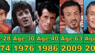 Sylvester Stallone From 1960 To 2023
