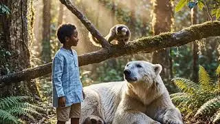 Cute Aarav interacts with his friends Chiku Monkey and Bholu Dear