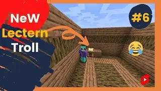 Easy Lectern Troll Build For Your Friend- #6 |Minecraft !!!