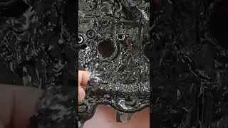 cleaning valve cover oil sludge #automobile #realwaystomakemoneyfromhome