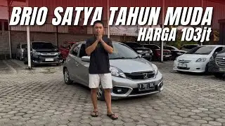 BRIO SATYA 2017 A/T HARGA 103jt‼️ || JUAL BELI MOBIL MURAH || REVIEW FOR SALE || GARASI NAP
