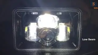 Led Headlight 5x7 Sealed Beam H5054 H6054 Led Replacement Jeep xj Headlight Conversion Upgrade