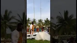Couples arrived in grand style 🤣 #shorts #wedding