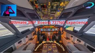 360° видео Boeing 737NG ✈️ Приглашаем «посадить» настоящий авиалайнер!
