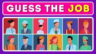 Guess the Job! Quiz 2: Jobs and Occupations | English Vocabulary Games 🎲