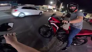 [4K] SAHARA & TWISTER 300F NO ROLÊ NOTURNO | GIRO PELA CIDADE | GOPRO HERO 13