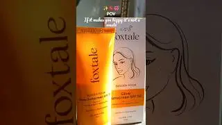 Get sun protection and glow in one step ✨ no white cast/non greasy #skincare #selfcare #sunscreen