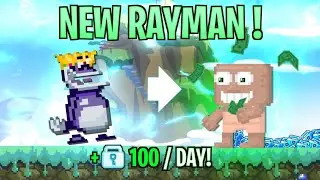 NEW RAYMAN!! get RICH FAST and EASY!!🤑🔥| GROWTOPIA PRIVATE SERVER TERBARU 2025 | NEW GTPS 2025 5.33