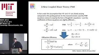 A new type of coupled wave theory capable of analytically describing diffraction in...