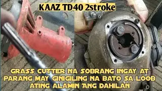 Paano ayusin Ang Grass cutter na mainagy pag umaandar ating alamin  Ang dahilan
