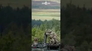 U.S. Army Europe and Africa Soldiers Live Fire 120mm Mortar Rounds #shorts