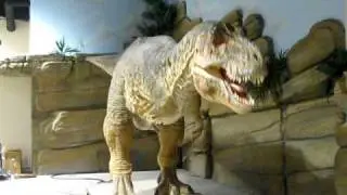 Animatronic Tyrannosaurus Rex in Drumheller, Alberta