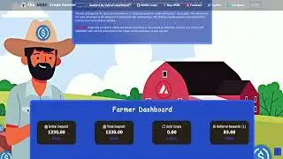 THE USDC CROPS FARMER HAS LAUNCHED!!! BAKED BEANS CRYPTO 😰